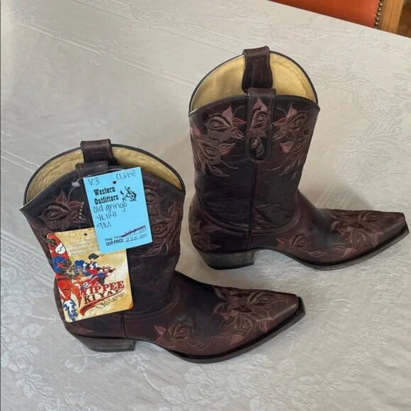 Old Gringo Brown Heeled Boots women’s size 9m - Picture 2 of 8